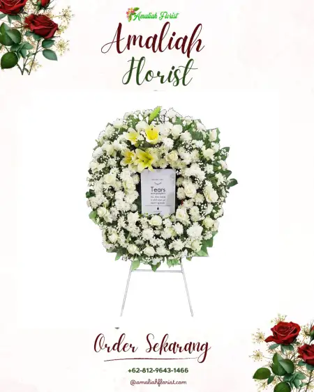 Krans Bunga Duka Cikundul